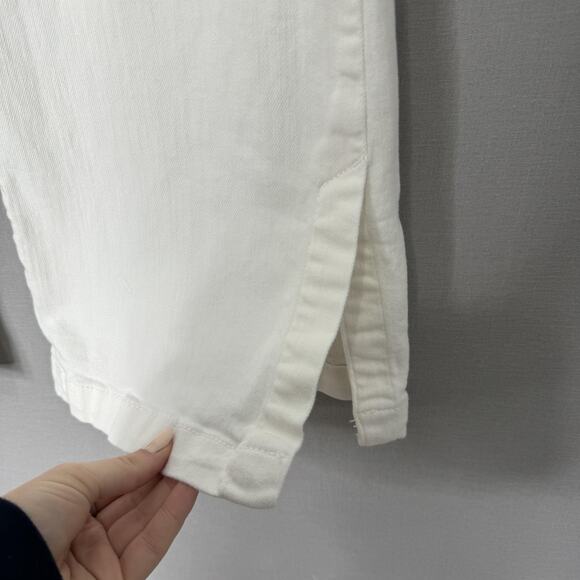 Judy Blue Slim Boot Jeans Womens 16W White High Rise Denim Retro Hippie Boho - Picture 4 of 14